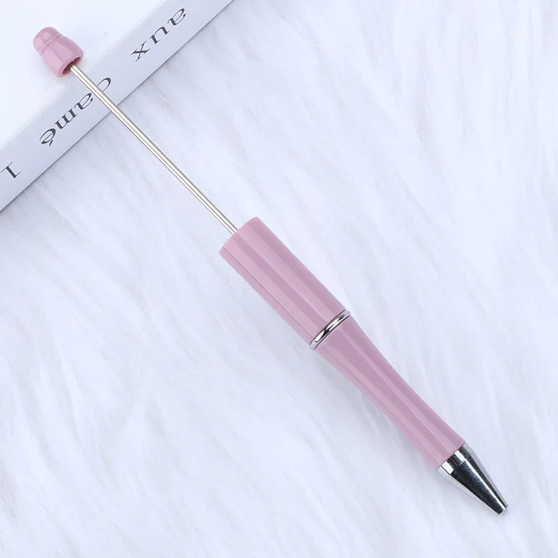 30Pcs DIY Beadable Ballpoint Ball Pens Gradient Gift Advertising Pens Korean Stationery Pen Making Supplies Gifts Office School
