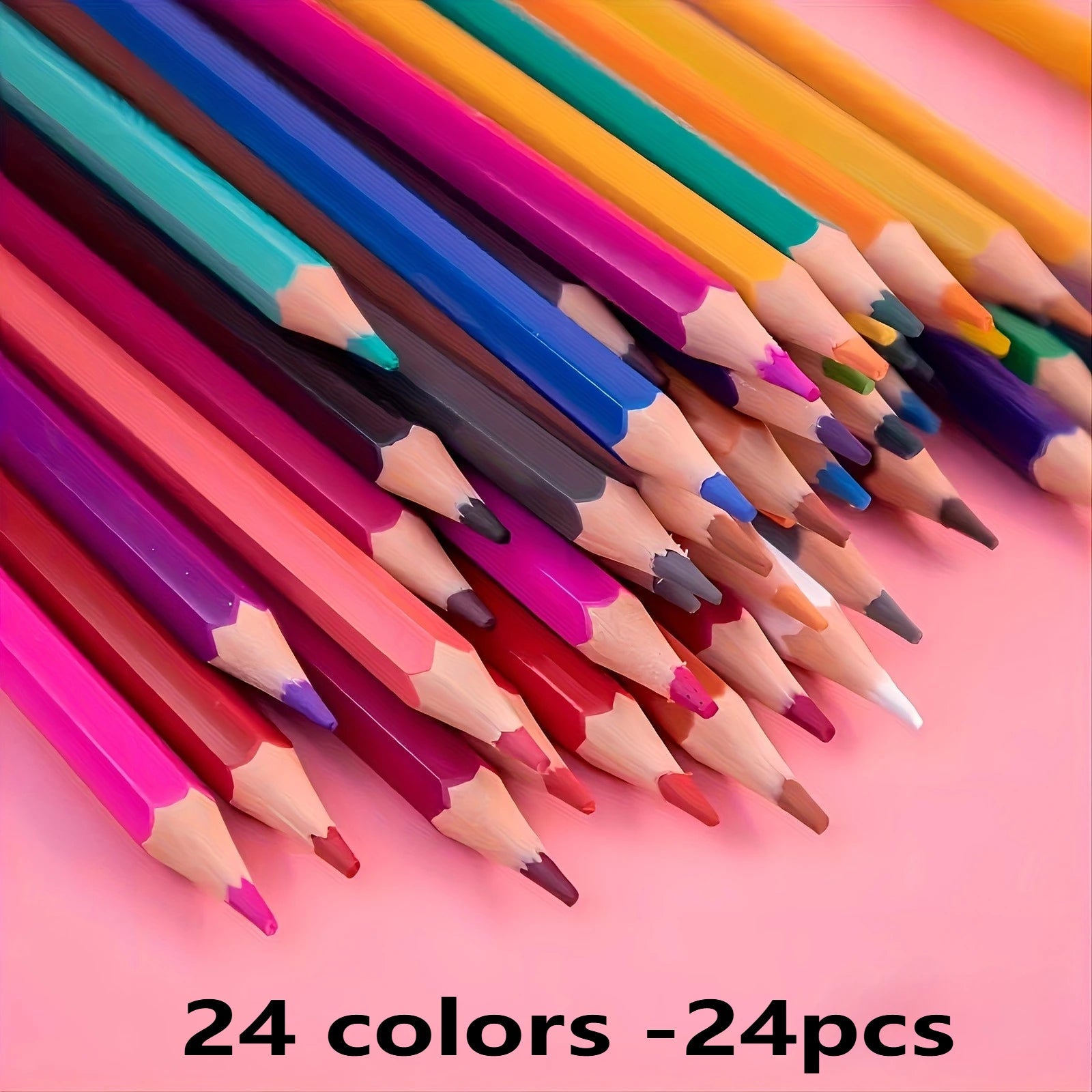 Colored Pencil Set, Soft Core Oil Pastels for Coloring Books / Professional Drawing Sketching, Present Back-to-School Supplies