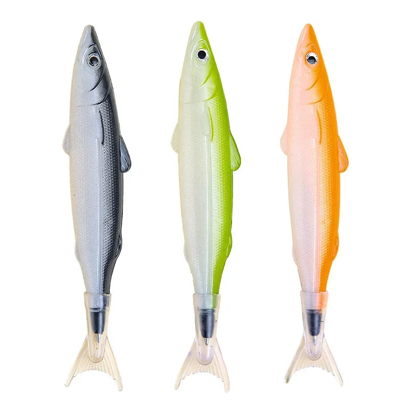 2025 Creative Ocean Fish Ballpoint Pen 0.5mm Gel Pen for Writing Creative Office Gifts School Supplies Stationery Kawaii Pens