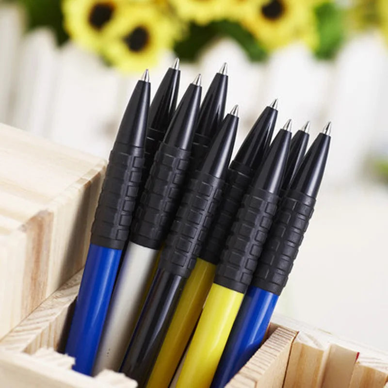40pcs Ballpoint Pens 0.7mm Blue Ball Pens Long Lasting Smooth Writing Ball Point Pen School Supplies Stationery Office Supplies