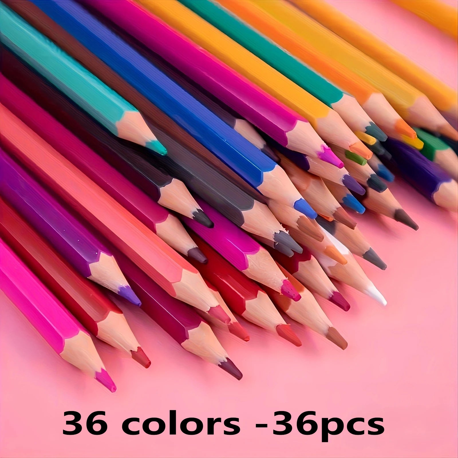 Colored Pencil Set, Soft Core Oil Pastels for Coloring Books / Professional Drawing Sketching, Present Back-to-School Supplies