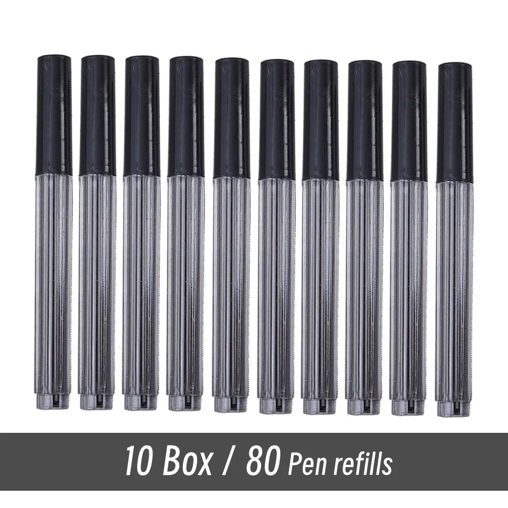 2.0mm Mechanical Pencils Set 2B Automatic Student Pencils with Sharpener Color Pencil Leads School Pens Kawaii Cute Stationery
