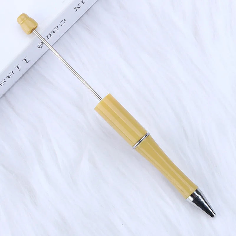 30Pcs DIY Beadable Ballpoint Ball Pens Gradient Gift Advertising Pens Korean Stationery Pen Making Supplies Gifts Office School