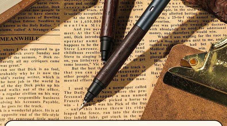Uni Kuru Toga Metal Mechanical Pencil,M5-KW/KH Metal&Wood Barrel Premium 0.5mm Automatic Rotation Engine For Writing,DraftingPen