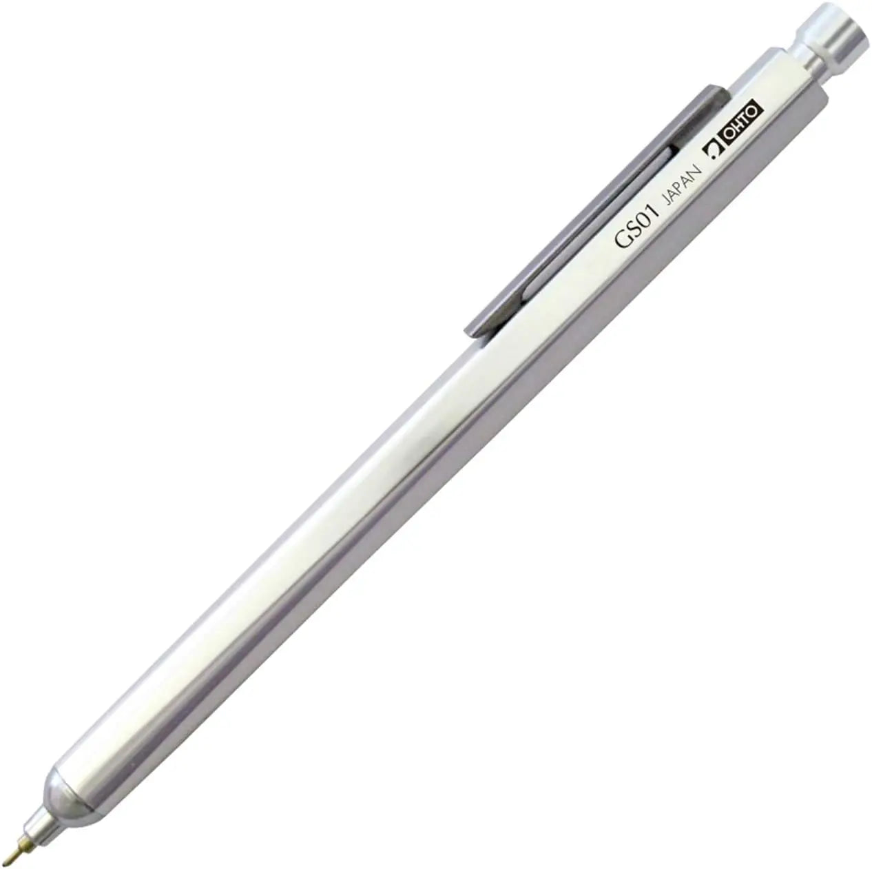 Japan OHTO GS01 Ballpoint Pen Oil Black Ink Metal Rod G2 Retractable Refill 0.7mm Smooth Writing Office Teracher Supplies
