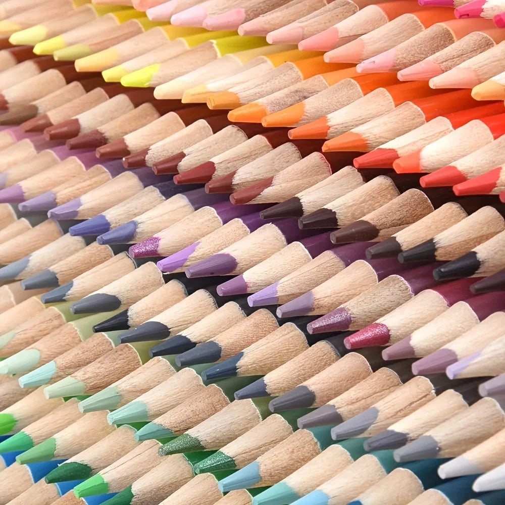 48/72/80/120/160/180/260/520 Professional Oil Based Colored Pencils for Artists - Pencils for Drawing, Sketching & Coloring