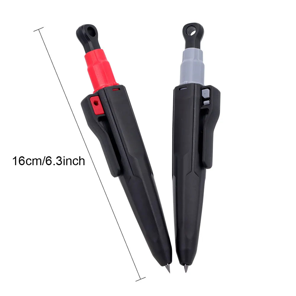 New 2.8mm Magnetic Protective Sheath Woodworking Automatic Pencil Built In Pencil Sharpener Deep Hole Marking Pencil