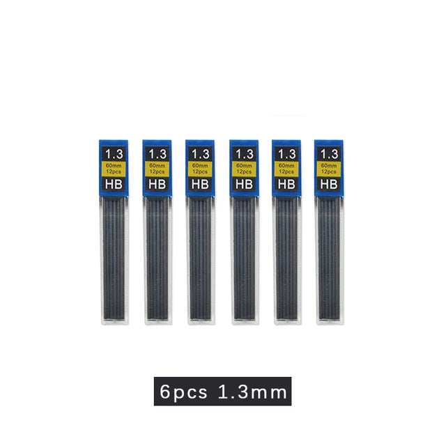 0.3 0.5 0.7 0.9 1.3 2.0 3.0mm Mechanical Pencil Full Metal Art Drawing Painting Automatic Pencil with Leads Office School Supply