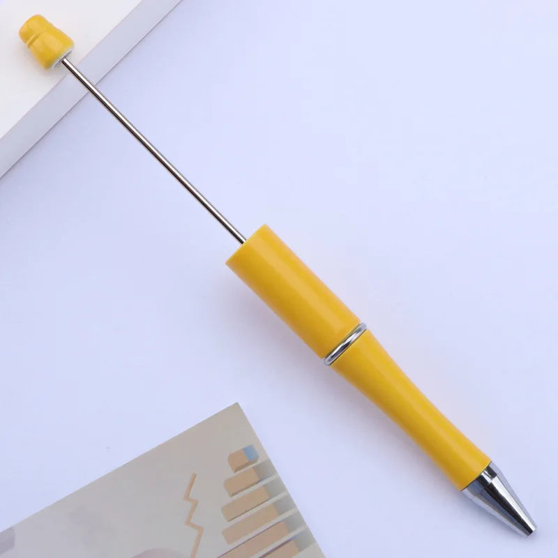 30Pcs DIY Beadable Ballpoint Ball Pens Gradient Gift Advertising Pens Korean Stationery Pen Making Supplies Gifts Office School