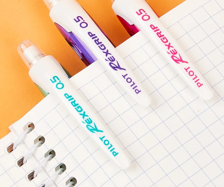 Japan PILOT HRG-10R Mechanical Pencil,Colored Rod Unbreakable,Non-Toxic,for Kids Beginner writing,drawing,Design School Supplies