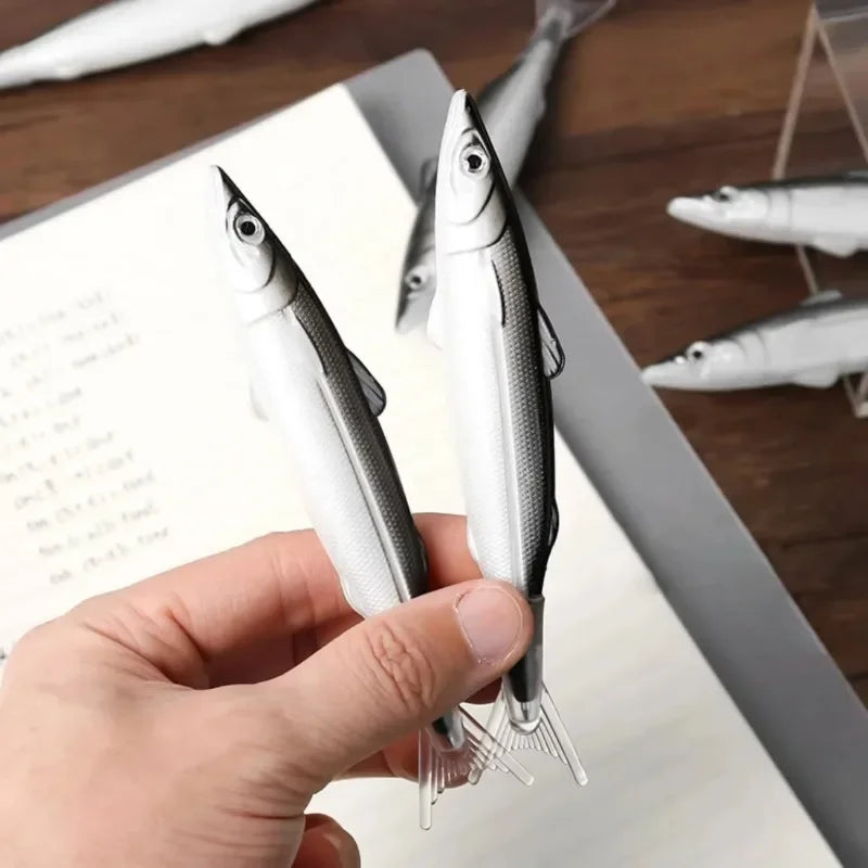 2025 Creative Ocean Fish Ballpoint Pen 0.5mm Gel Pen for Writing Creative Office Gifts School Supplies Stationery Kawaii Pens