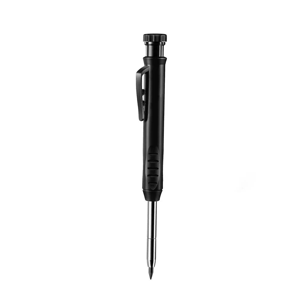 Top Solid Carpenter Mechanical Pencil Woodworking Long Head Deep Hole Markers Pen Pencils Refill Leads Sharpener Stationery