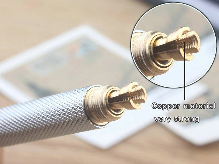 0.3 0.5 0.7 0.9 1.3 2.0 3.0mm Mechanical Pencil Full Metal Art Drawing Painting Automatic Pencil with Leads Office School Supply