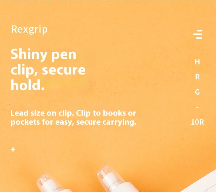 Japan PILOT HRG-10R Mechanical Pencil,Colored Rod Unbreakable,Non-Toxic,for Kids Beginner writing,drawing,Design School Supplies