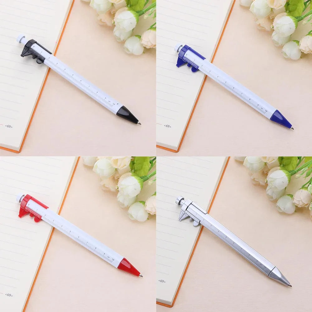 Scale Measuring Ballpoint Pen Multifunction Ballpoint Pen Portable Accurate  Practical with Refill School Office Supplies