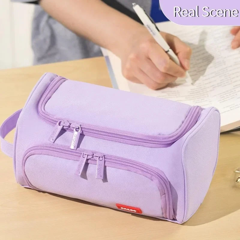Super Big Cute Pencil Case Pencil Box Storage Bag Large Capacity for Boy Girl Kid's Gift Kawaii Pensil Case School Stationery