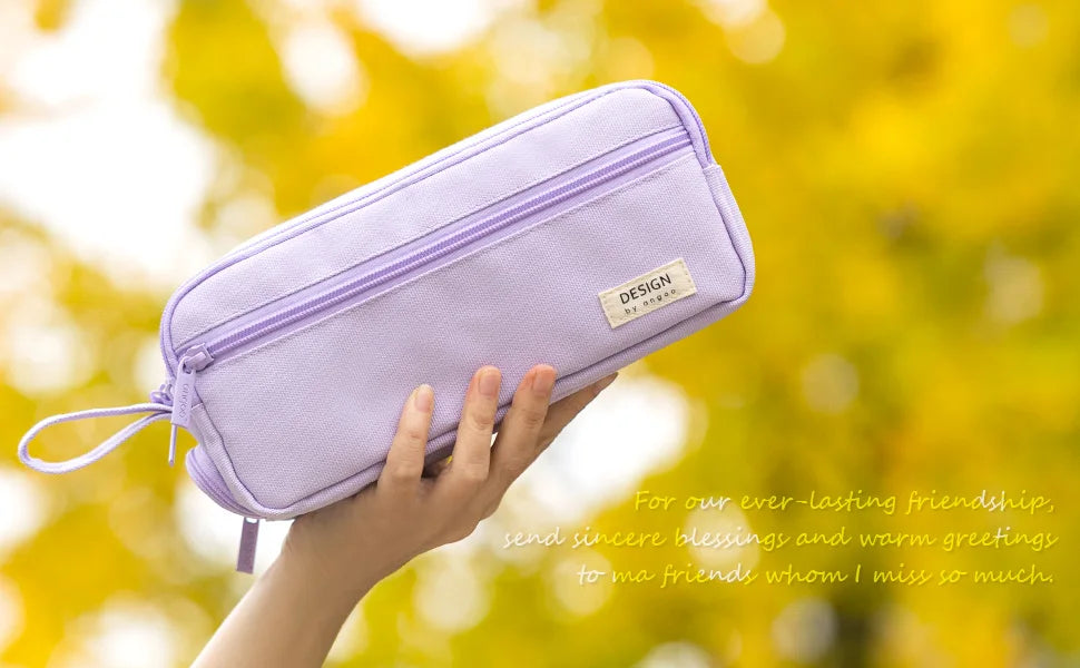 Large Pencil Case High Capacity Holder Box Storage bag Desk Organizer Marker Pouch Pen For Middle School Office College