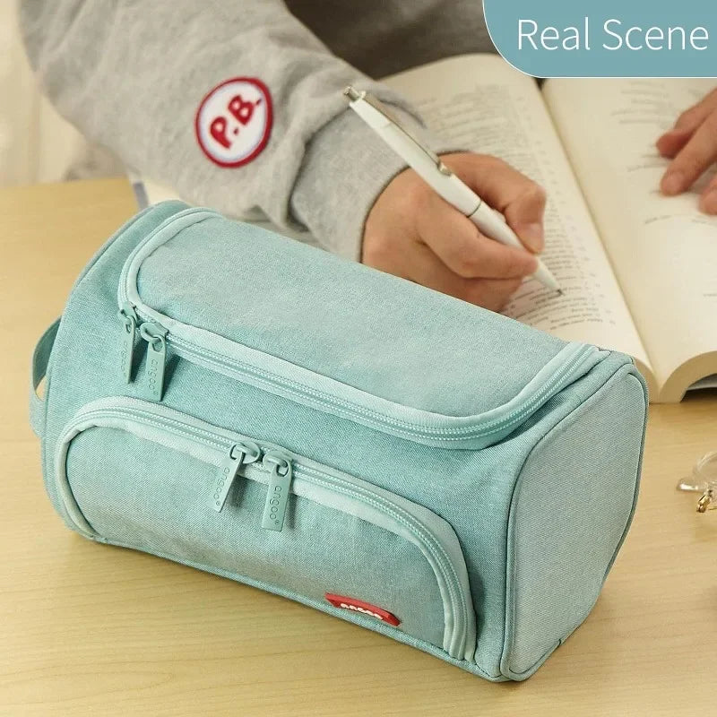 Super Big Cute Pencil Case Pencil Box Storage Bag Large Capacity for Boy Girl Kid's Gift Kawaii Pensil Case School Stationery