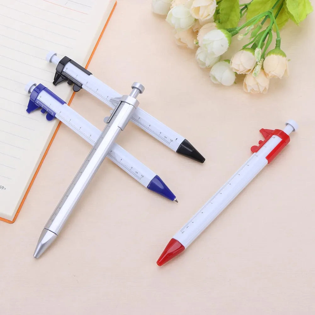 Scale Measuring Ballpoint Pen Multifunction Ballpoint Pen Portable Accurate  Practical with Refill School Office Supplies