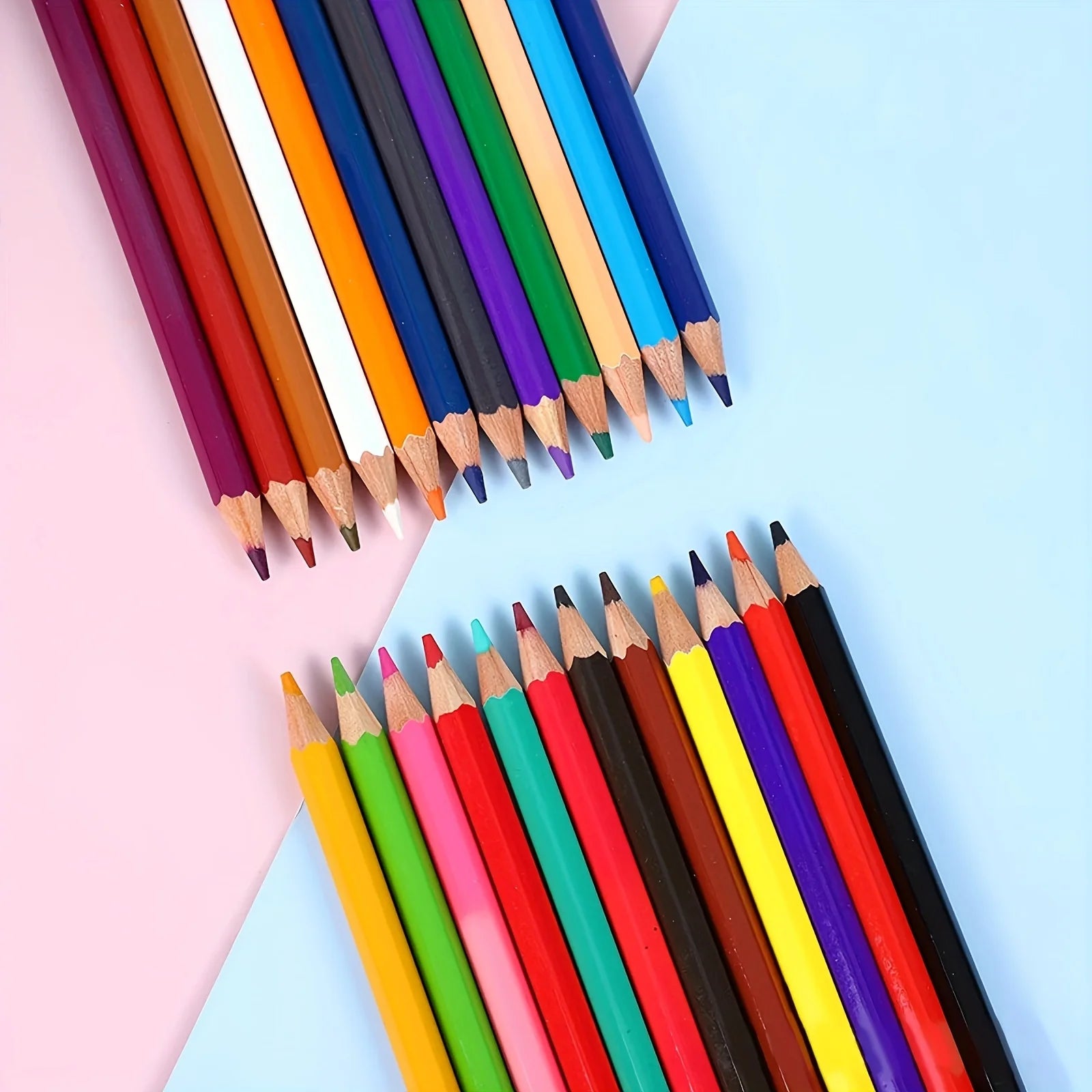 Colored Pencil Set, Soft Core Oil Pastels for Coloring Books / Professional Drawing Sketching, Present Back-to-School Supplies