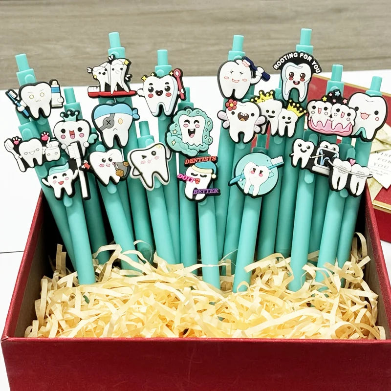 5/10/20 Pcs World Dental Day Ballpoint Pens  Promoting Oral Health and Dental Care Writing Gift Stationery School and Hospita