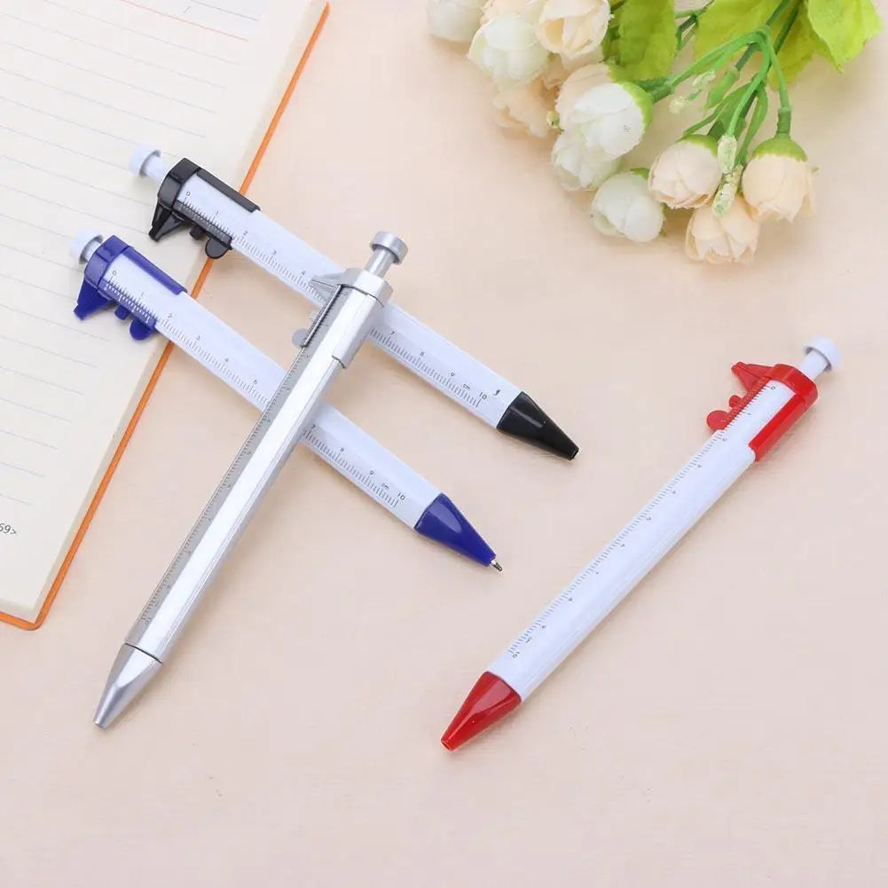 Scale Measuring Ballpoint Pen Multifunction Ballpoint Pen Portable Accurate  Practical with Refill School Office Supplies