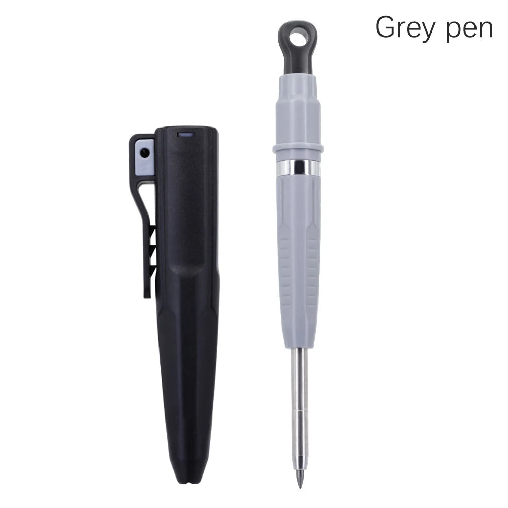 New 2.8mm Magnetic Protective Sheath Woodworking Automatic Pencil Built In Pencil Sharpener Deep Hole Marking Pencil