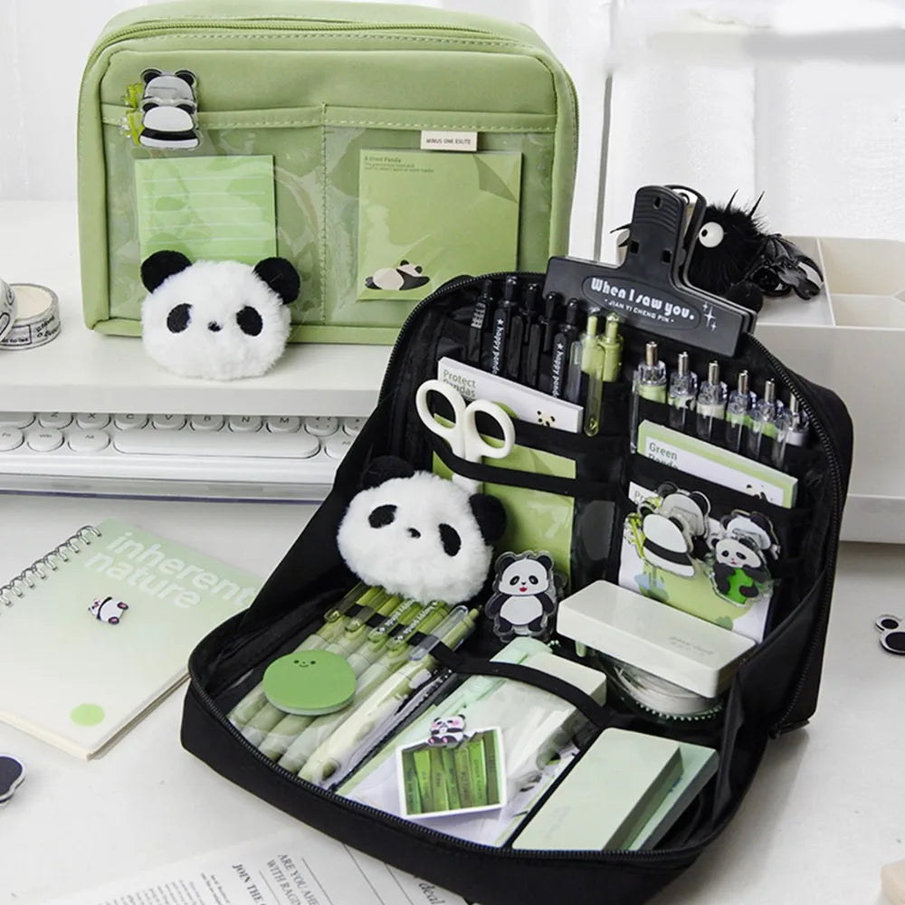 Large Capacity 12 Layers Pencil Case Multifunctional Classification Storage Stationery Bag Korean Stationery Back To School