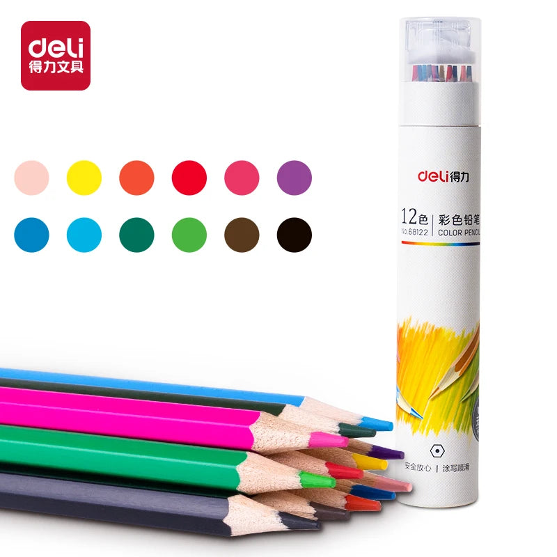12/24/36/48Pcs Wooden Colored Pencils Set Coloring Colorful Art Supplies For Artist Drawing Writing Back To School Stationery