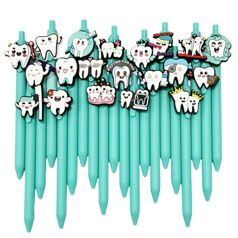 5/10/20 Pcs World Dental Day Ballpoint Pens  Promoting Oral Health and Dental Care Writing Gift Stationery School and Hospita