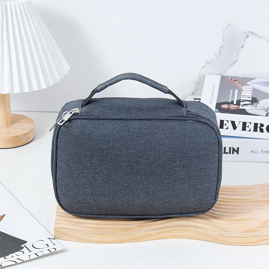 72 Holes Colored Lead Pencils Storage Bag Black Red Colors Large Capacity Case Box Holder School Supplies Stationery Student