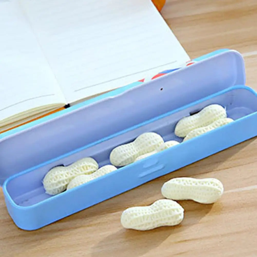 Cute Kawaii Peanut Eraser Rubber Korean Groundnut Stationery School Office Supply Novelty Simulated Peanut Eraser Student Prize