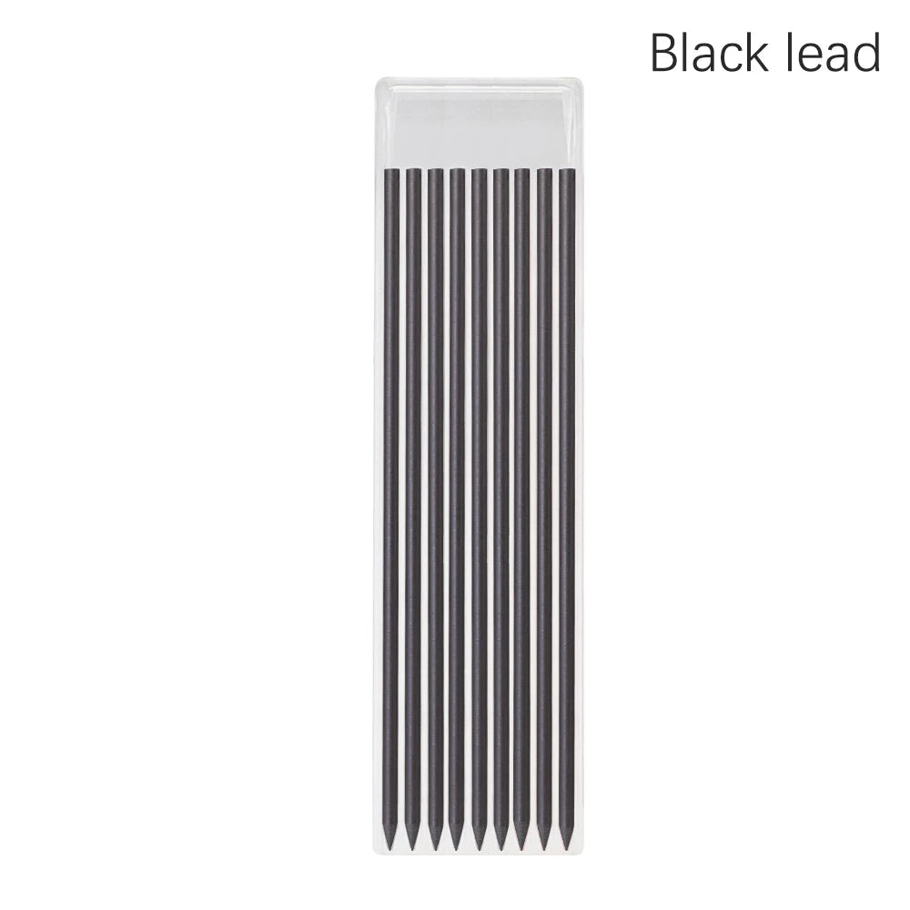 New 2.8mm Magnetic Protective Sheath Woodworking Automatic Pencil Built In Pencil Sharpener Deep Hole Marking Pencil