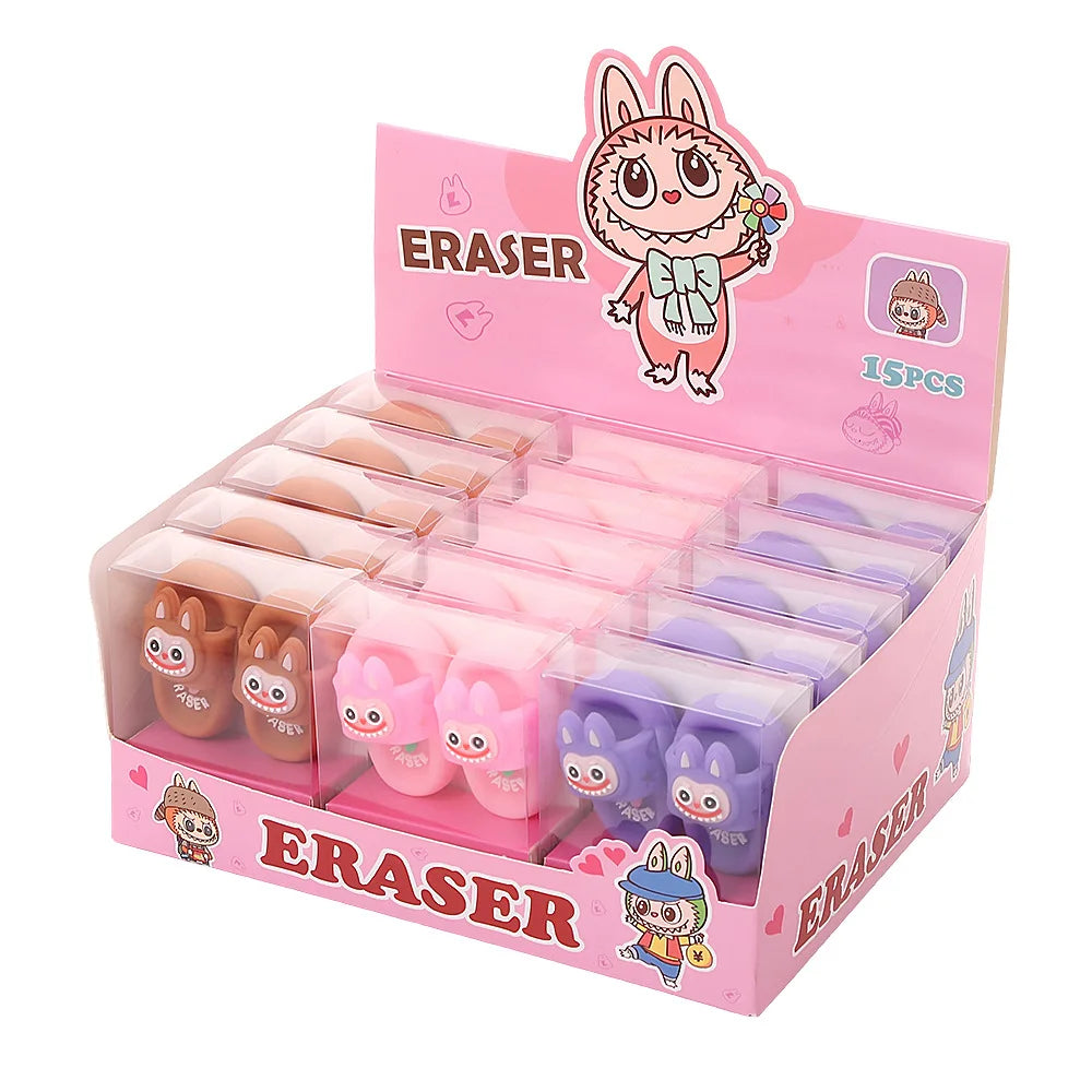 Creative INS Slipper Erasers Slipper Shaped Erasers TPR Material Cute Clean No Residue Erasers School Supplies for Kids Students