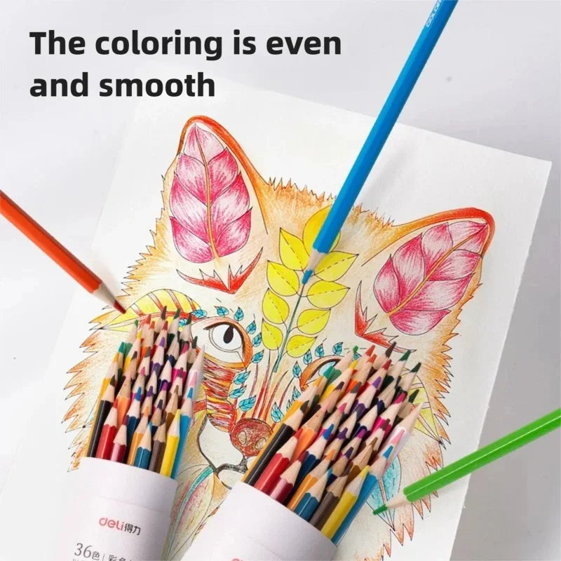 12/24/36/48Pcs Wooden Colored Pencils Set Coloring Colorful Art Supplies For Artist Drawing Writing Back To School Stationery