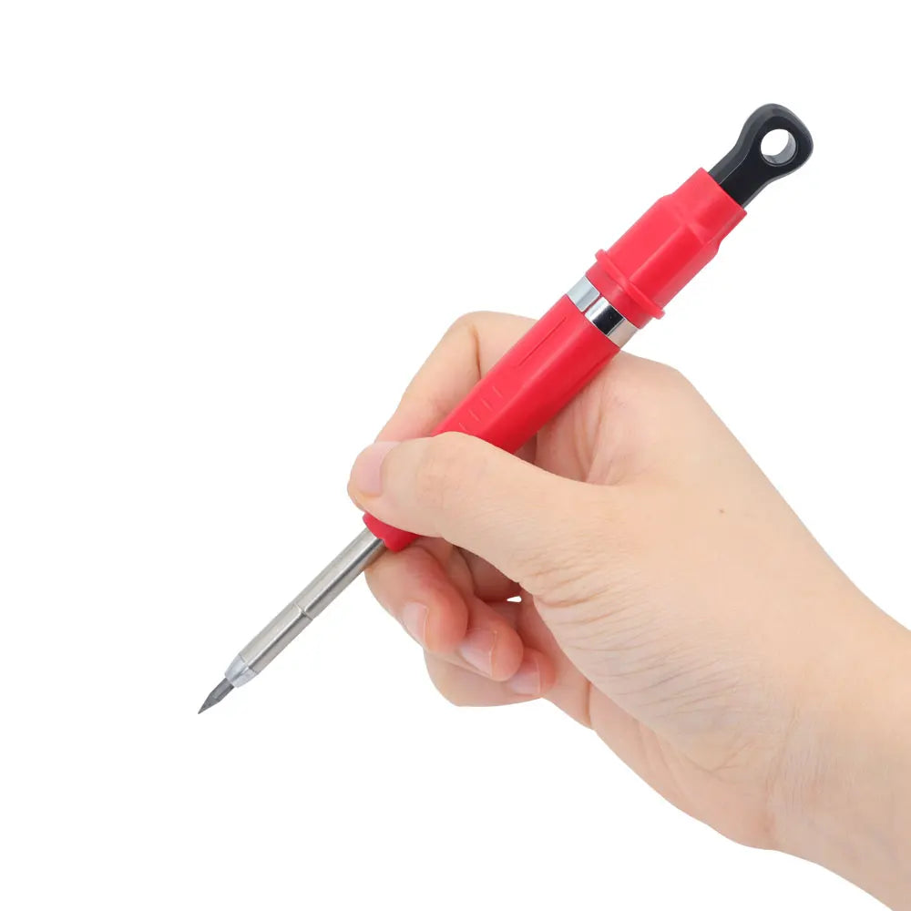 New 2.8mm Magnetic Protective Sheath Woodworking Automatic Pencil Built In Pencil Sharpener Deep Hole Marking Pencil