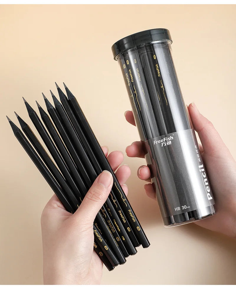 10/20 Pcs Pencils 2B/HB Write Smooth Simple Black for Student Sketch Architectural Drawing Writing Art Office School Supplies