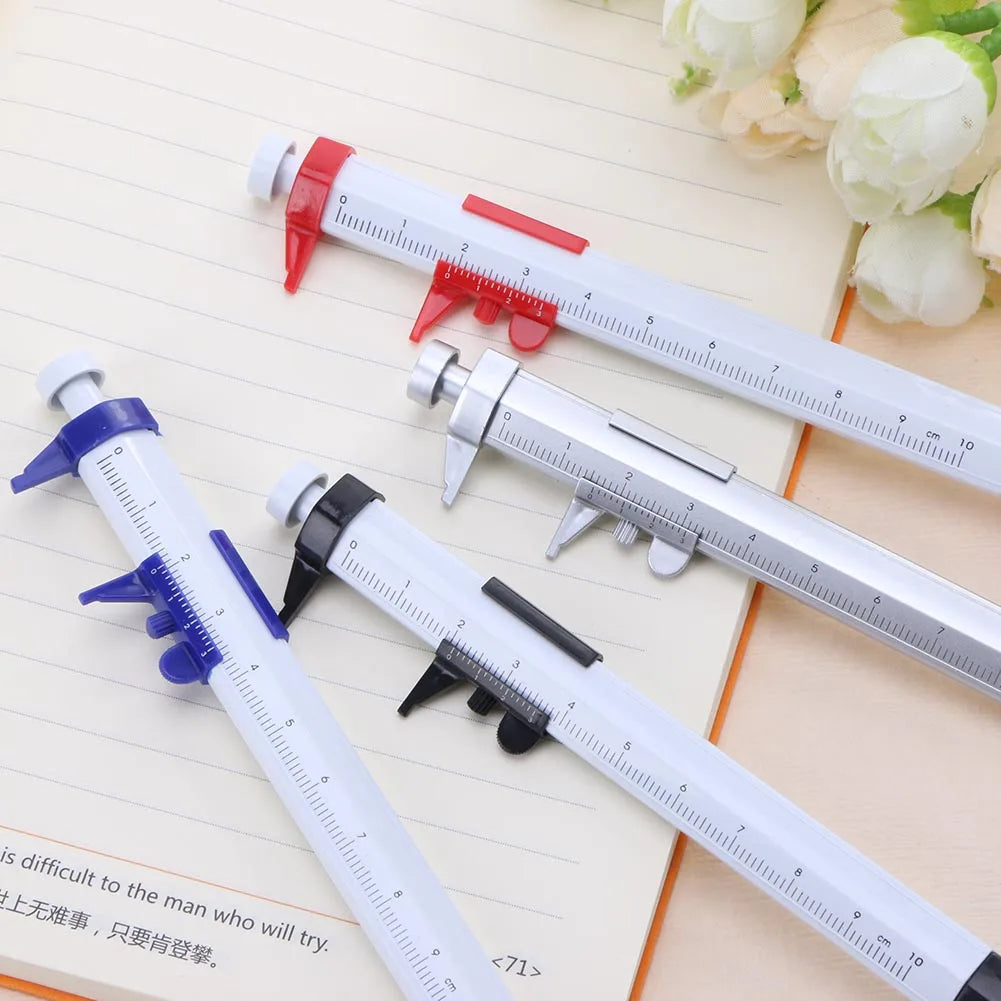 Scale Measuring Ballpoint Pen Multifunction Ballpoint Pen Portable Accurate  Practical with Refill School Office Supplies