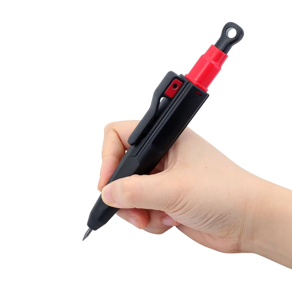 New 2.8mm Magnetic Protective Sheath Woodworking Automatic Pencil Built In Pencil Sharpener Deep Hole Marking Pencil