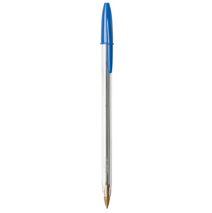 BIC Cristal Bold Crystal Pen Black Blue Red Ballpoint Pen School Supplies Office Supplies