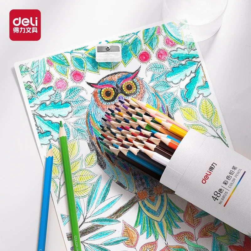 12/24/36/48Pcs Wooden Colored Pencils Set Coloring Colorful Art Supplies For Artist Drawing Writing Back To School Stationery
