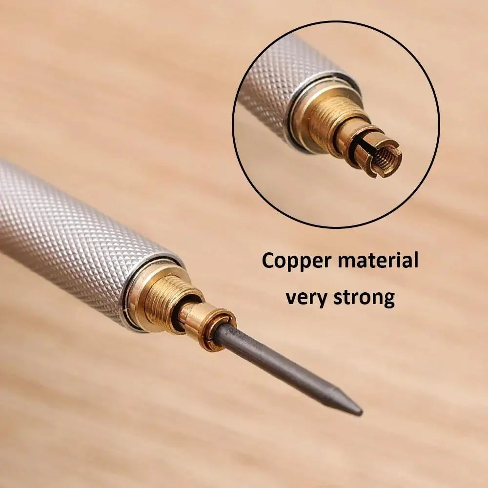 0.5/0.7/0.9/1.3/2.0mm Automatic Pencil Metal Mechanical Pencils Sets With Pencils Grip Leads Art Drawing Student Office Supplies