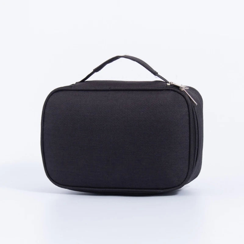 72 Holes Colored Lead Pencils Storage Bag Black Red Colors Large Capacity Case Box Holder School Supplies Stationery Student