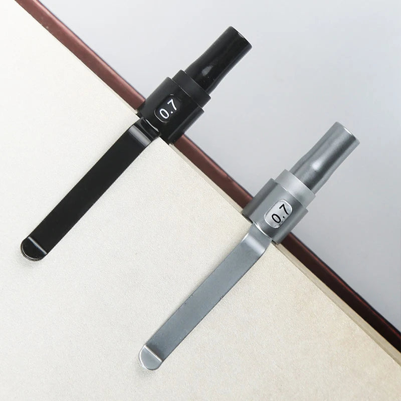 0.3/0.5/0.7/2.0mm Mechanical Pencil Low Center of Gravity Metal Drawing Special Pencil Office School Writing Art Supplies