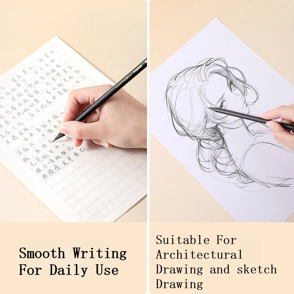 10/20 Pcs Pencils 2B/HB Write Smooth Simple Black for Student Sketch Architectural Drawing Writing Art Office School Supplies