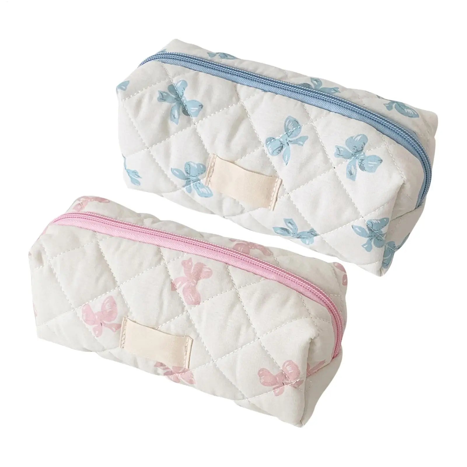 1pc exquisite bowknot single-layer pencil case, bow pattern design storage bag, a must-have for back to school season