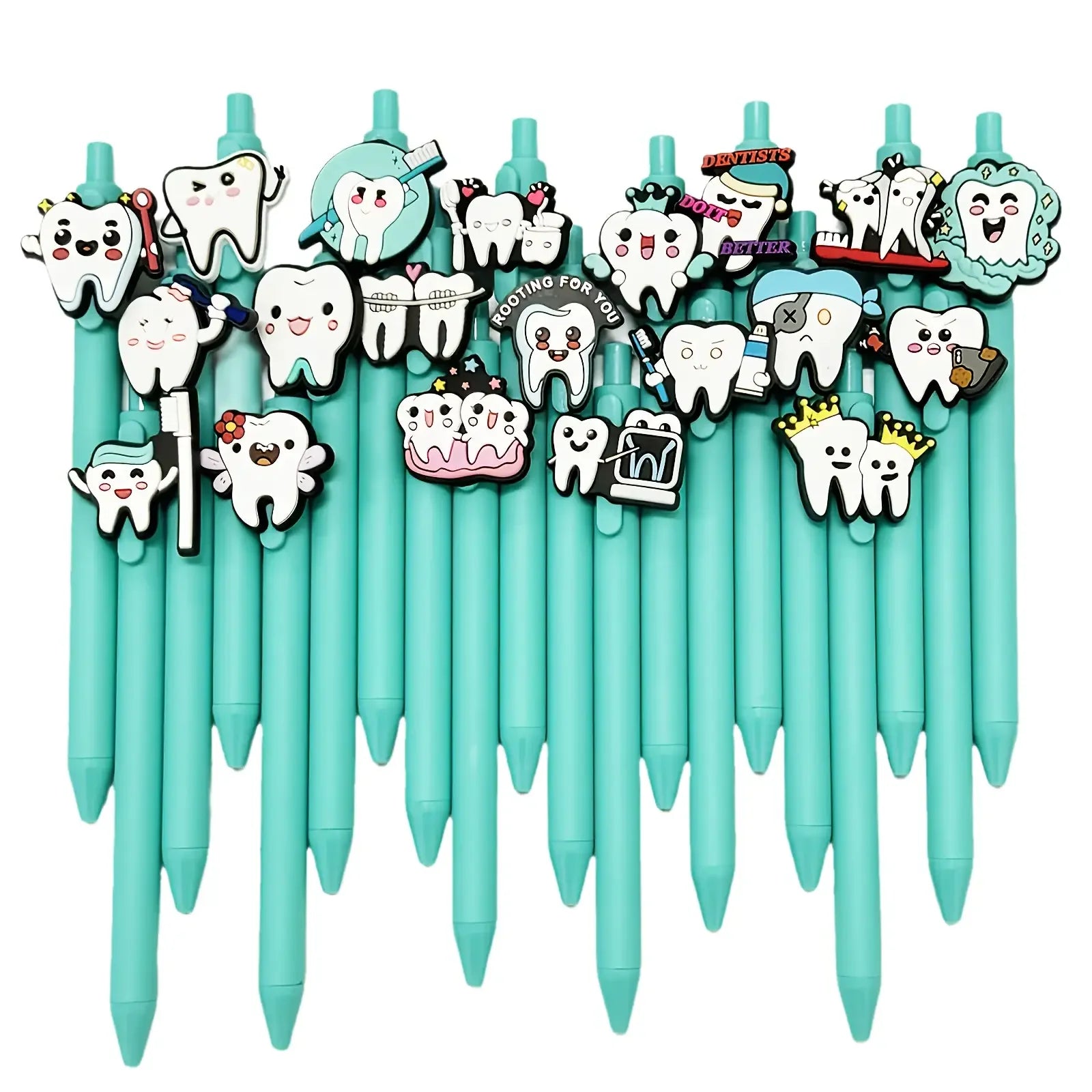 5/10/20 Pcs World Dental Day Ballpoint Pens  Promoting Oral Health and Dental Care Writing Gift Stationery School and Hospita