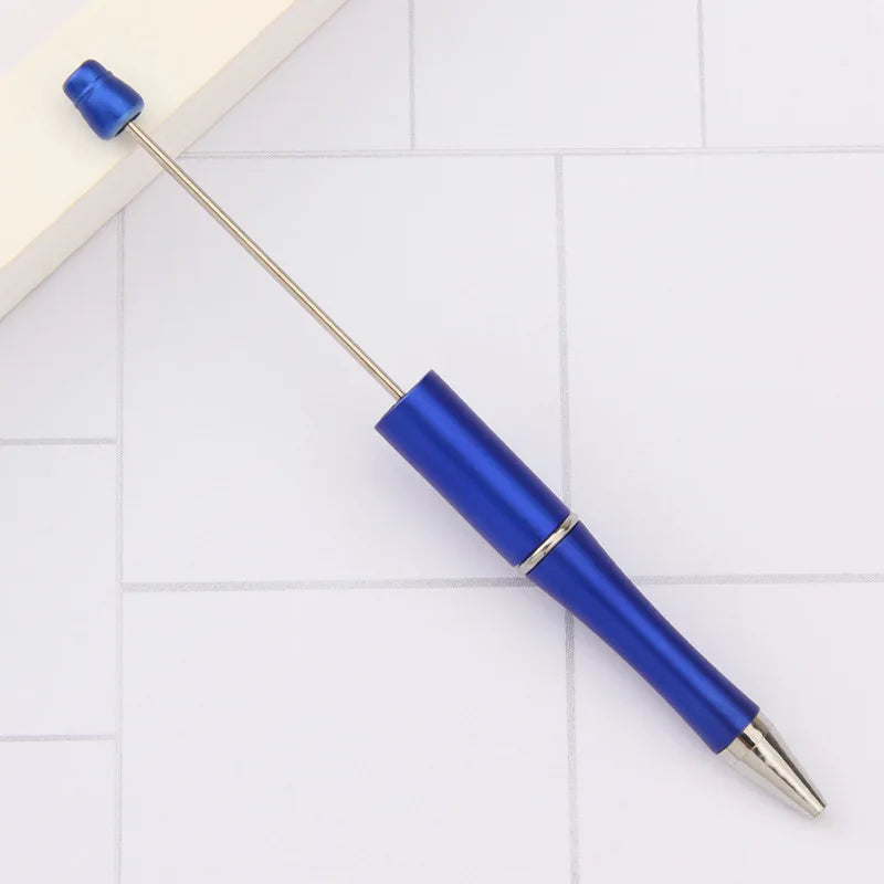 30Pcs DIY Beadable Ballpoint Ball Pens Gradient Gift Advertising Pens Korean Stationery Pen Making Supplies Gifts Office School