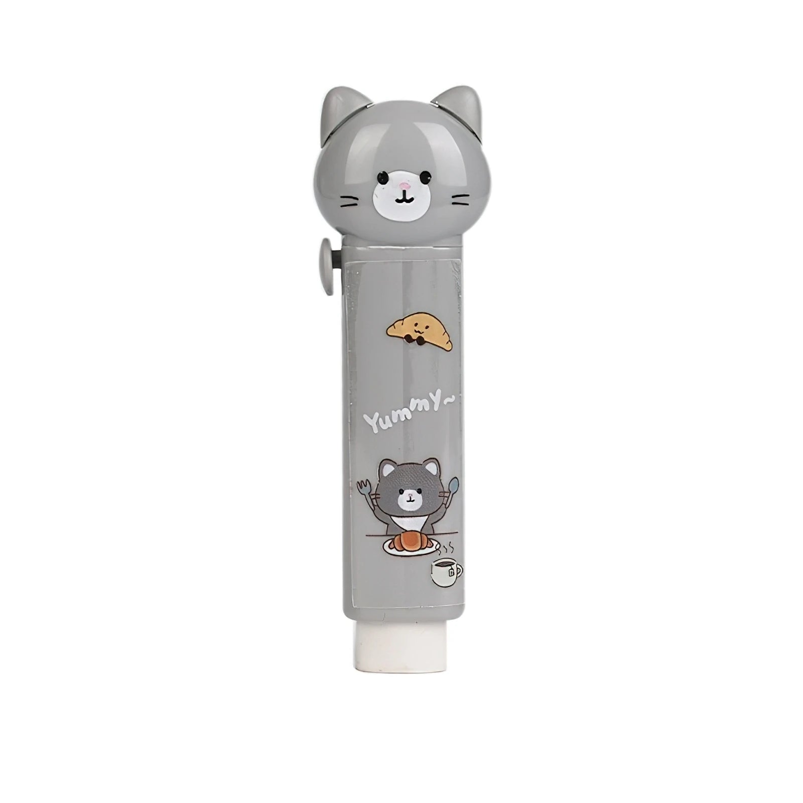 1/4pcs Cartoon Cat Town Eraser Mini Kitty Push Type Rubber Erasers for Pencil Cleaning Stationery School Student A3156