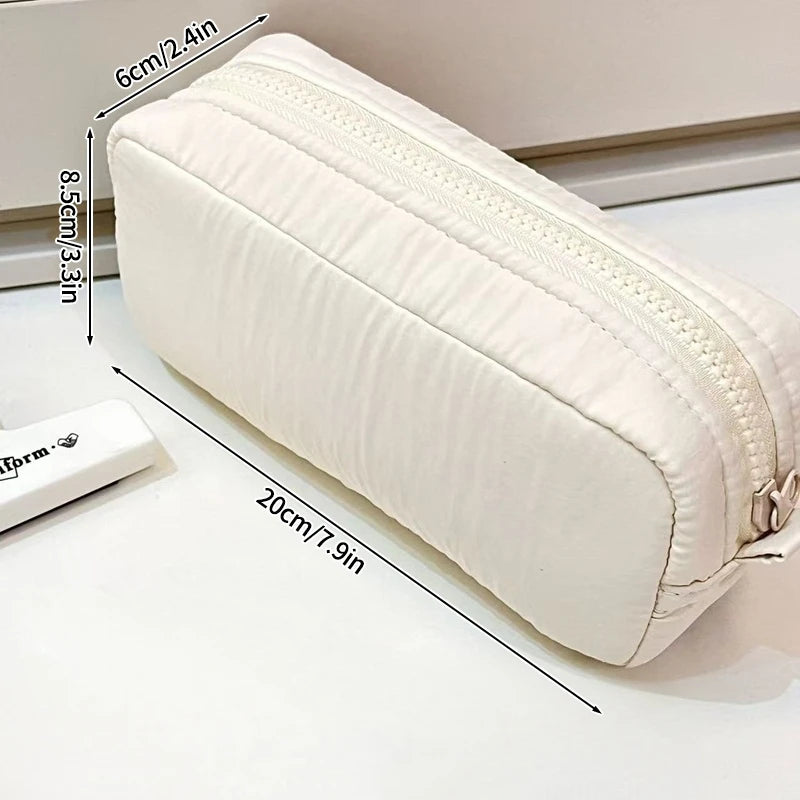 Pencil Case Large Capacity Pencil Pouch Portable 3 Layers Pen Bag Gift for Office School Back To School Stationery Storage Bags